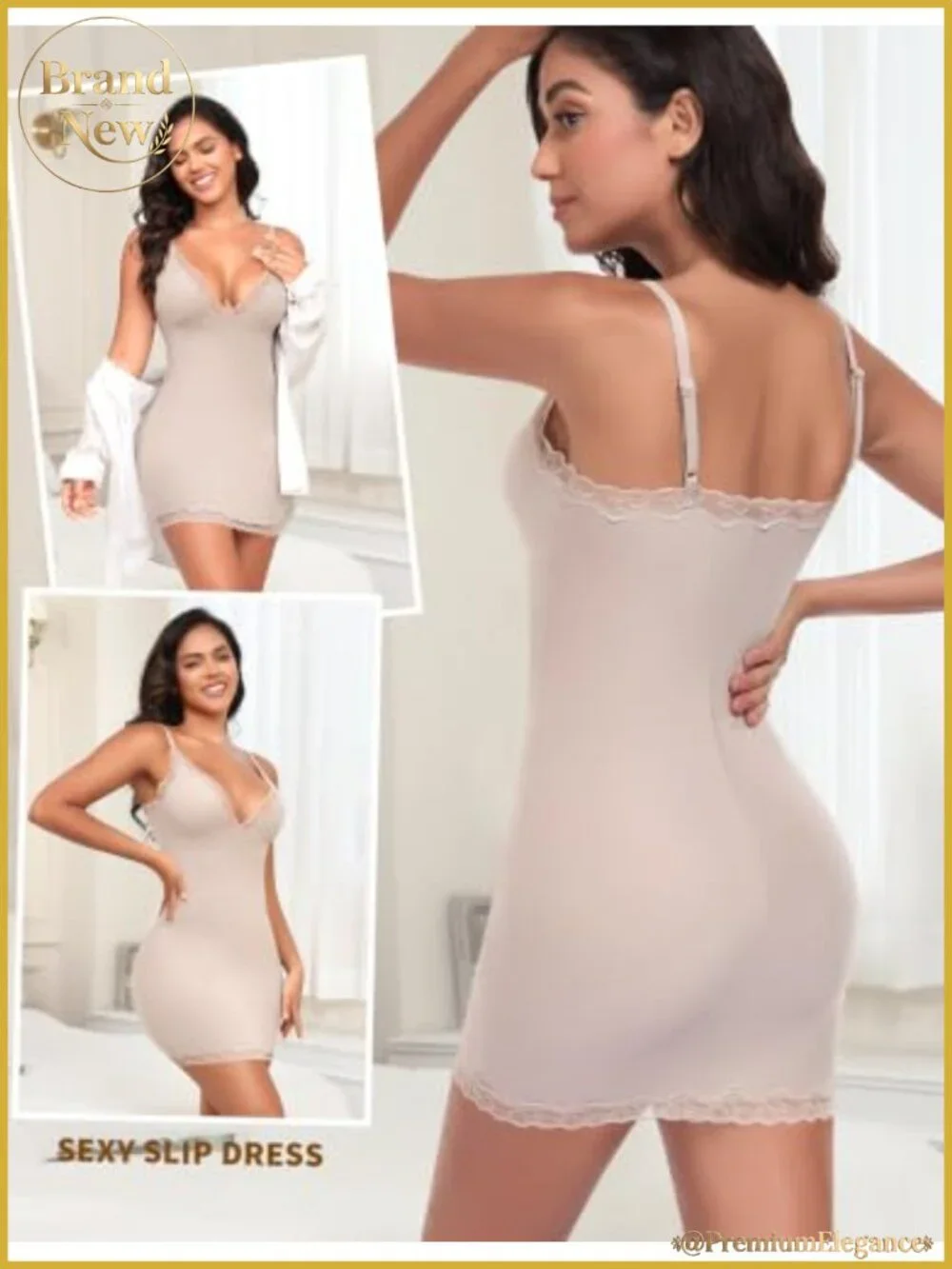 Lace Full Slip Dress for Women Under Dress Adjustable Straps Sleepwear
